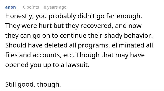 Greedy Bosses Secretly Plan To Fire Their Only IT Guy, Spend Months Recovering After He Quits Greedy Bosses Secretly Plan To Fire Their Only IT Guy, Spend Months Recovering After He Quits