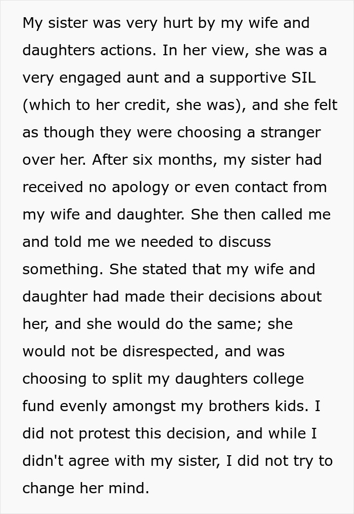 Daughter Loses Half A Million Dollar College Fund After Calling Her Aunt A Homewrecker Daughter Loses Half A Million Dollar College Fund After Calling Her Aunt A Homewrecker