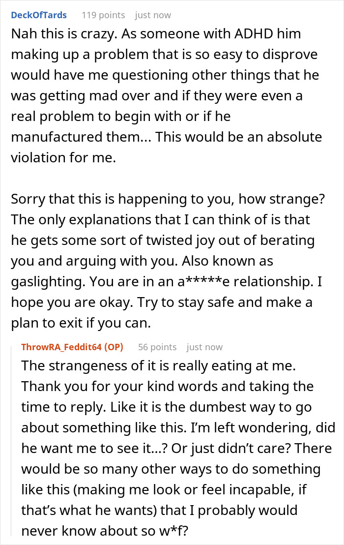 Guy Tells GF She Missed Missing Business Sign, She Finds Video Of Him Removing It Minutes Earlier Guy Tells GF She Missed Missing Business Sign, She Finds Video Of Him Removing It Minutes Earlier