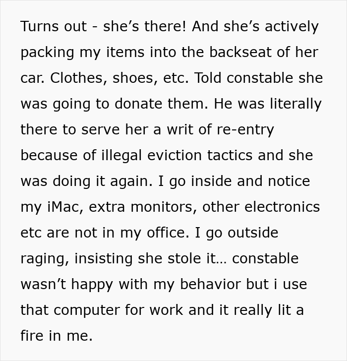 Psycho MIL Hell-Bent On Kicking Out Son’s Fam, Arrested After Trying To Steal DIL’s $6K Electronics Psycho MIL Hell-Bent On Kicking Out Son’s Fam, Arrested After Trying To Steal DIL’s $6K Electronics