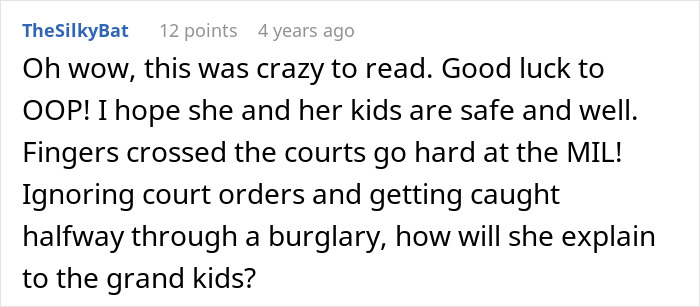 Psycho MIL Hell-Bent On Kicking Out Son’s Fam, Arrested After Trying To Steal DIL’s $6K Electronics Psycho MIL Hell-Bent On Kicking Out Son’s Fam, Arrested After Trying To Steal DIL’s $6K Electronics