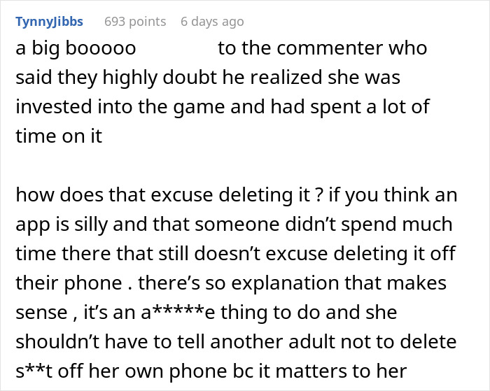 Woman Tries To Explain Why BF Deleting Her Phone App Hurt So Much, He Doubles Down And Loses Her