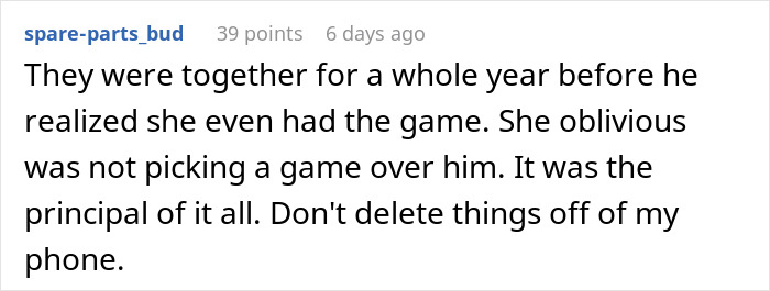 Woman Tries To Explain Why BF Deleting Her Phone App Hurt So Much, He Doubles Down And Loses Her
