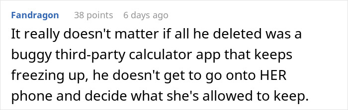 Woman Tries To Explain Why BF Deleting Her Phone App Hurt So Much, He Doubles Down And Loses Her