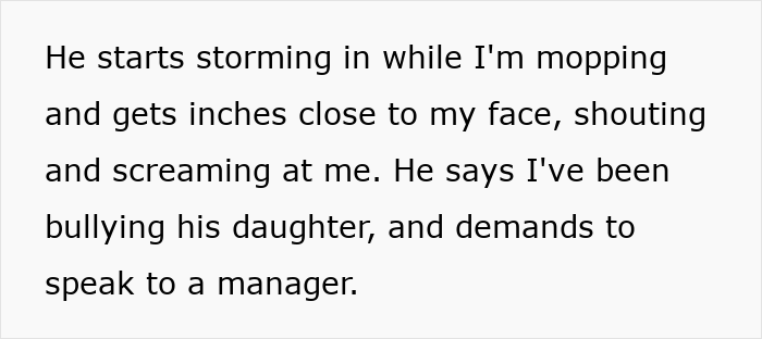17YO Slacks Off At Work Every Day, Tells Dad To Ambush 19YO Colleague Over Made-Up Bullying Claims 17YO Slacks Off At Work Every Day, Tells Dad To Ambush 19YO Colleague Over Made-Up Bullying Claims