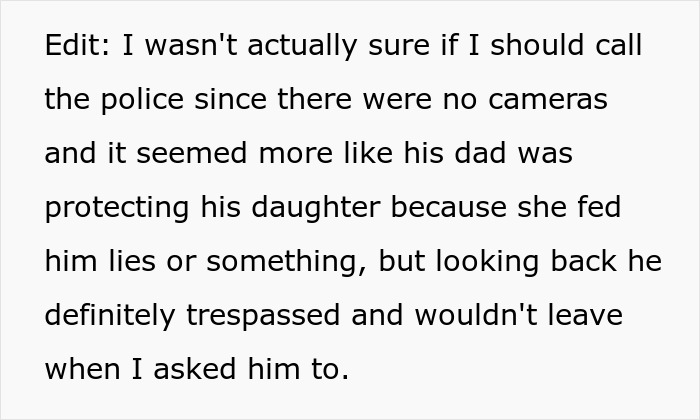 17YO Slacks Off At Work Every Day, Tells Dad To Ambush 19YO Colleague Over Made-Up Bullying Claims 17YO Slacks Off At Work Every Day, Tells Dad To Ambush 19YO Colleague Over Made-Up Bullying Claims