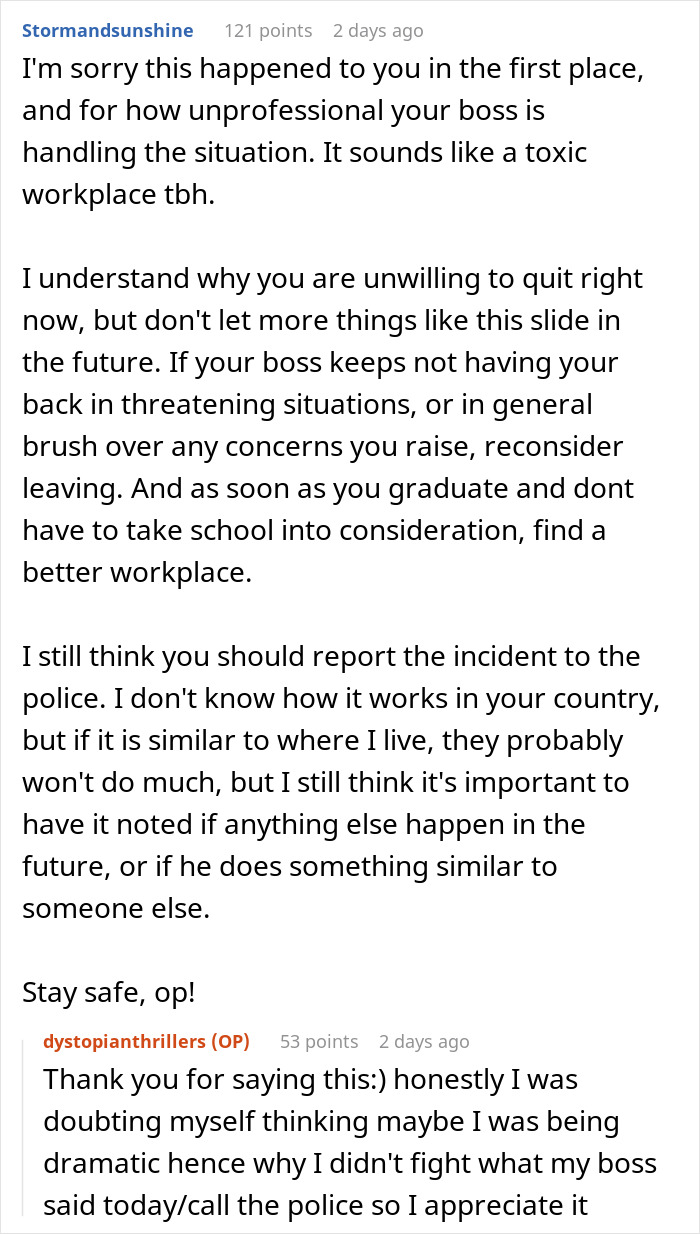 17YO Slacks Off At Work Every Day, Tells Dad To Ambush 19YO Colleague Over Made-Up Bullying Claims 17YO Slacks Off At Work Every Day, Tells Dad To Ambush 19YO Colleague Over Made-Up Bullying Claims