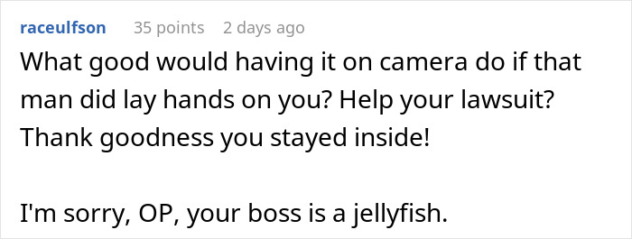 17YO Slacks Off At Work Every Day, Tells Dad To Ambush 19YO Colleague Over Made-Up Bullying Claims 17YO Slacks Off At Work Every Day, Tells Dad To Ambush 19YO Colleague Over Made-Up Bullying Claims