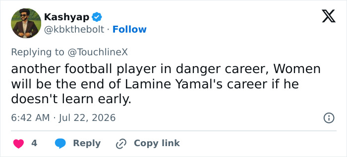 World Cup Hero Lamine Yamal’s Girlfriend’s Insulting Comments About Him Resurface Following Final Win