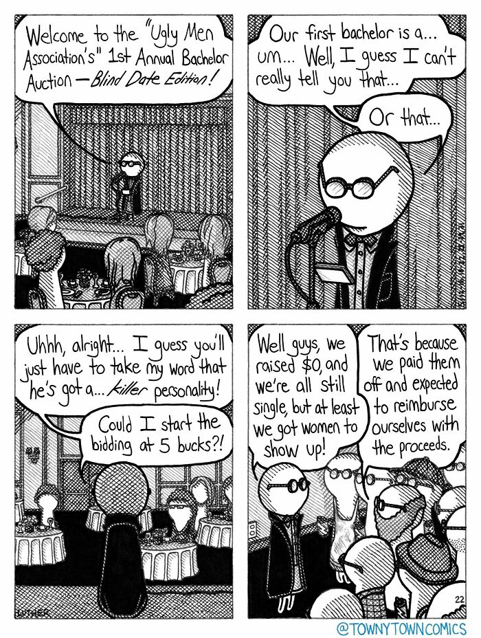 Everyday Life In The Us Midwest Gets Wonderfully Ridiculous In These 30 &ldquo;Towny Town Comics&rdquo;