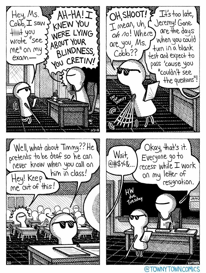 Everyday Life In The Us Midwest Gets Wonderfully Ridiculous In These 30 &ldquo;Towny Town Comics&rdquo;