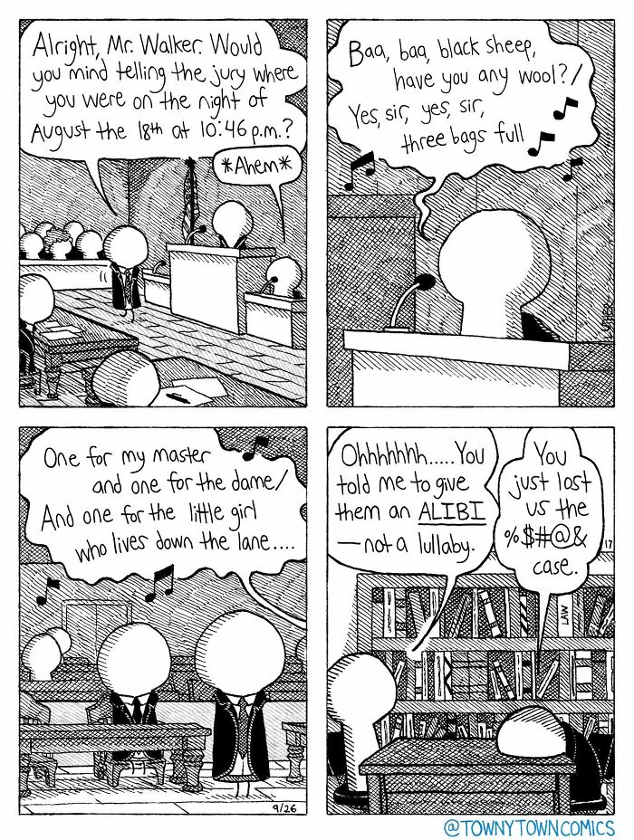 Everyday Life In The Us Midwest Gets Wonderfully Ridiculous In These 30 &ldquo;Towny Town Comics&rdquo;