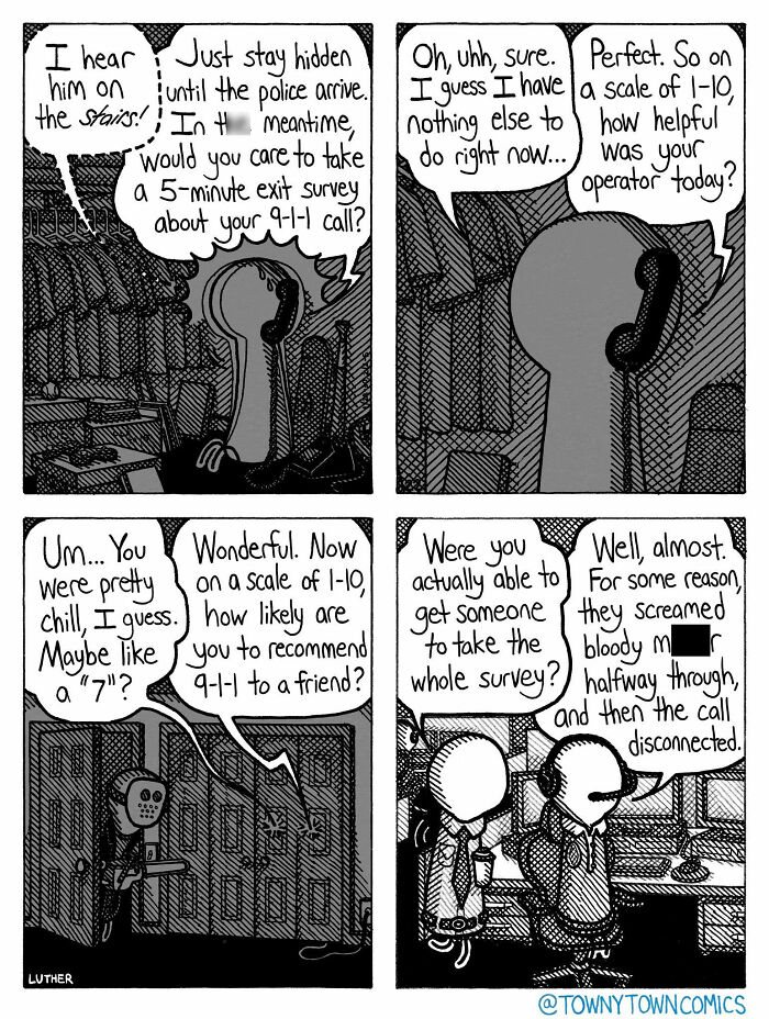 Everyday Life In The Us Midwest Gets Wonderfully Ridiculous In These 30 &ldquo;Towny Town Comics&rdquo;