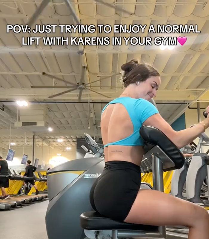 “I’ve Been Watching You”: Gym Karen Demands Woman Get Off Machine So She Can Use It