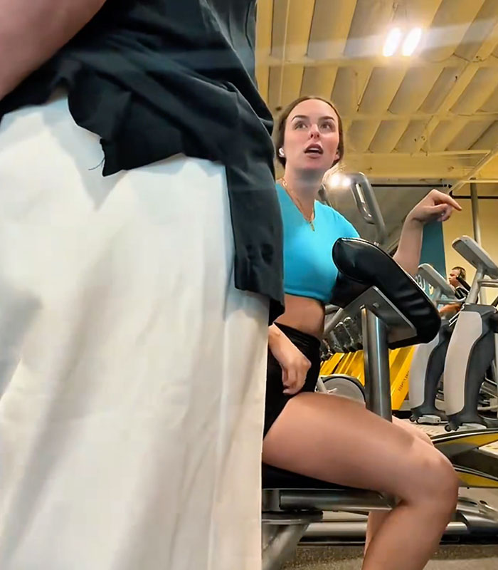 “I’ve Been Watching You”: Gym Karen Demands Woman Get Off Machine So She Can Use It