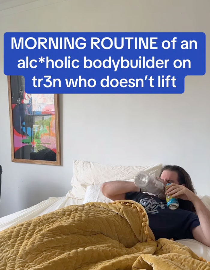 Man Documents Dramatic Transformation After Four Months Of Steroids And Drinking 24 Beers Daily