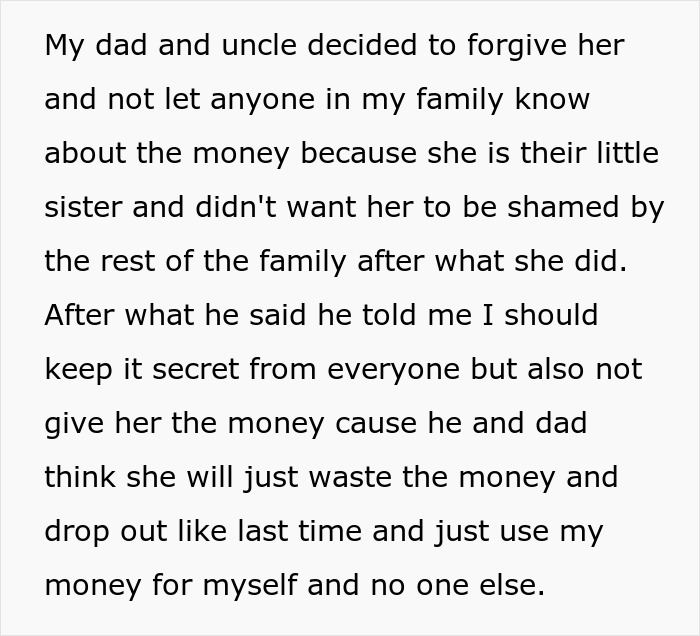 Man Thinks The Matter With Aunt Asking Him Money Is Done After He Denies Her But He&rsquo;s Very Wrong