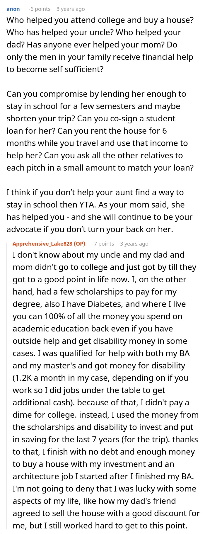 Man Thinks The Matter With Aunt Asking Him Money Is Done After He Denies Her But He&rsquo;s Very Wrong