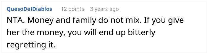 Man Thinks The Matter With Aunt Asking Him Money Is Done After He Denies Her But He&rsquo;s Very Wrong