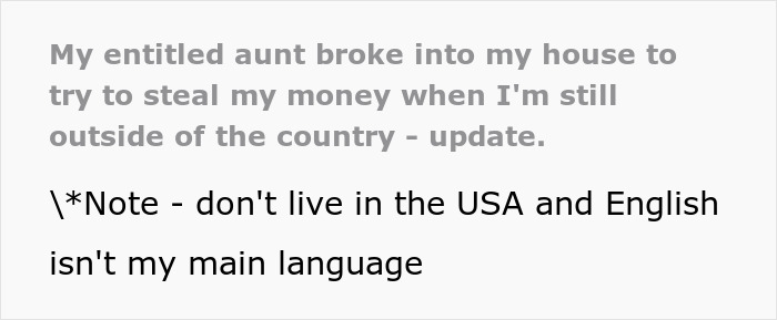 Man Thinks The Matter With Aunt Asking Him Money Is Done After He Denies Her But He&rsquo;s Very Wrong