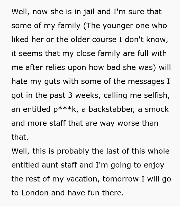 Man Thinks The Matter With Aunt Asking Him Money Is Done After He Denies Her But He&rsquo;s Very Wrong