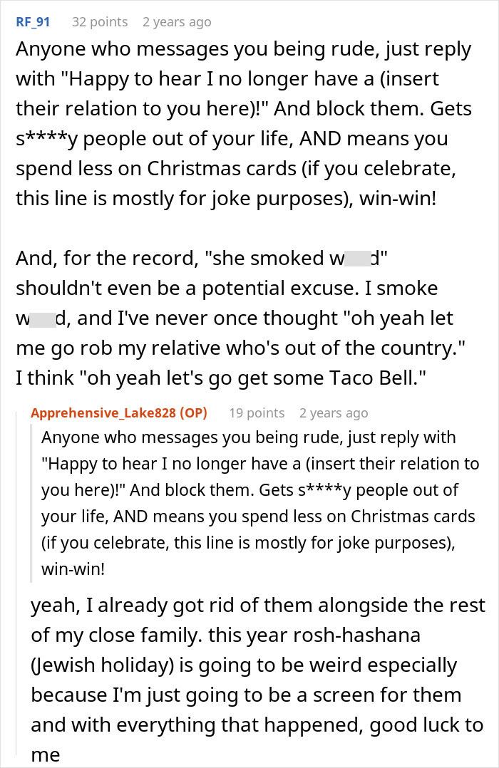 Man Thinks The Matter With Aunt Asking Him Money Is Done After He Denies Her But He&rsquo;s Very Wrong