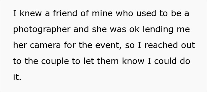 Amateur Photographer Signs A Contract And Then Doesn’t Show Up To Wedding: “They Want To Sue Me Now” Amateur Photographer Signs A Contract And Then Doesn’t Show Up To Wedding: “They Want To Sue Me Now”