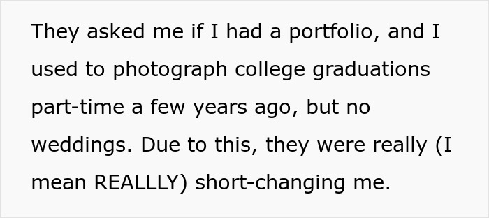 Amateur Photographer Signs A Contract And Then Doesn’t Show Up To Wedding: “They Want To Sue Me Now” Amateur Photographer Signs A Contract And Then Doesn’t Show Up To Wedding: “They Want To Sue Me Now”