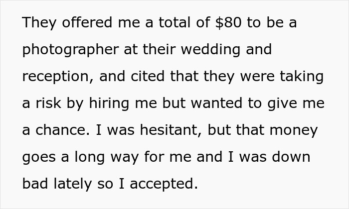 Amateur Photographer Signs A Contract And Then Doesn’t Show Up To Wedding: “They Want To Sue Me Now” Amateur Photographer Signs A Contract And Then Doesn’t Show Up To Wedding: “They Want To Sue Me Now”