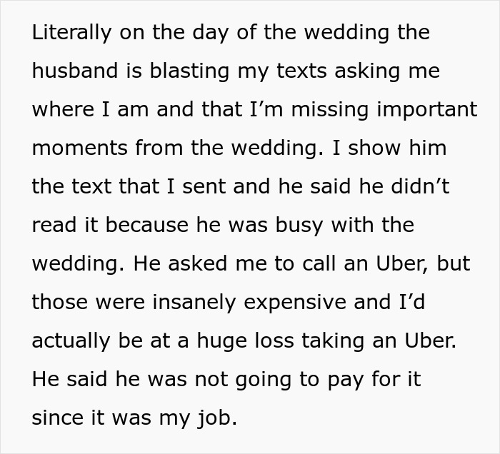 Amateur Photographer Signs A Contract And Then Doesn’t Show Up To Wedding: “They Want To Sue Me Now” Amateur Photographer Signs A Contract And Then Doesn’t Show Up To Wedding: “They Want To Sue Me Now”