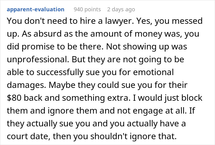 Amateur Photographer Signs A Contract And Then Doesn’t Show Up To Wedding: “They Want To Sue Me Now” Amateur Photographer Signs A Contract And Then Doesn’t Show Up To Wedding: “They Want To Sue Me Now”