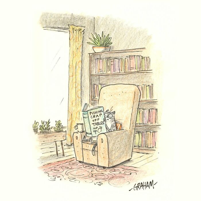 Delightfully Weird Cat Comics By This Artist That Perfectly Capture Why Felines Rule The Internet (43 Pics)
