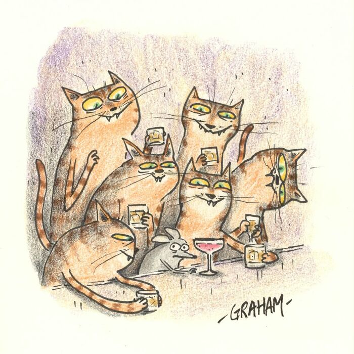 Delightfully Weird Cat Comics By This Artist That Perfectly Capture Why Felines Rule The Internet (43 Pics)