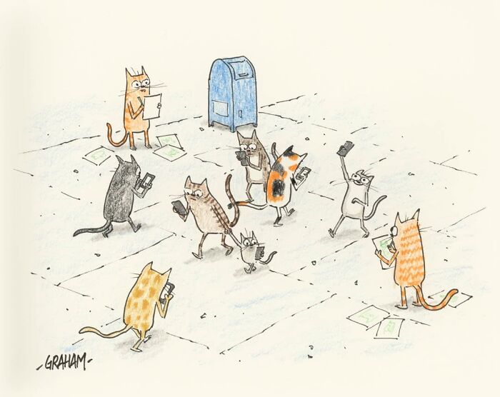 Delightfully Weird Cat Comics By This Artist That Perfectly Capture Why Felines Rule The Internet (43 Pics)