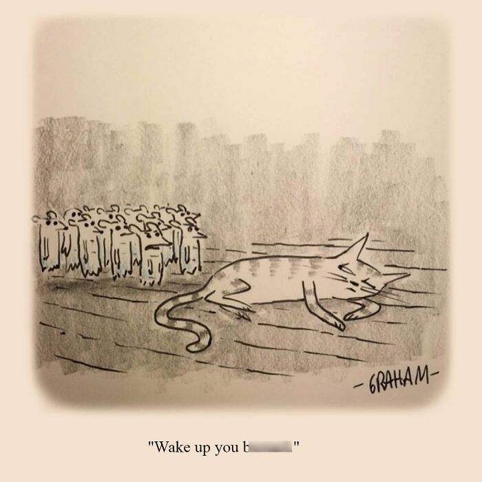 Delightfully Weird Cat Comics By This Artist That Perfectly Capture Why Felines Rule The Internet (43 Pics)