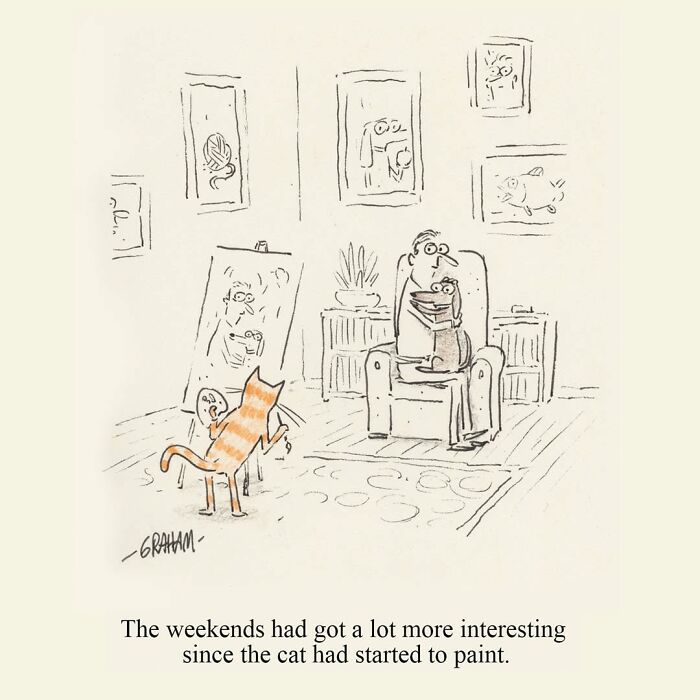 Delightfully Weird Cat Comics By This Artist That Perfectly Capture Why Felines Rule The Internet (43 Pics)