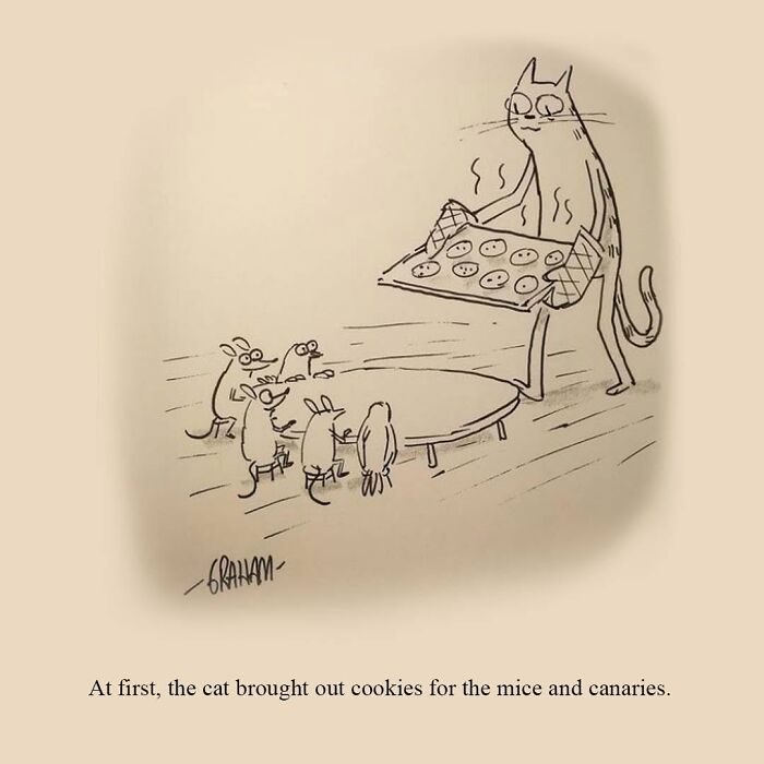 Delightfully Weird Cat Comics By This Artist That Perfectly Capture Why Felines Rule The Internet (43 Pics)