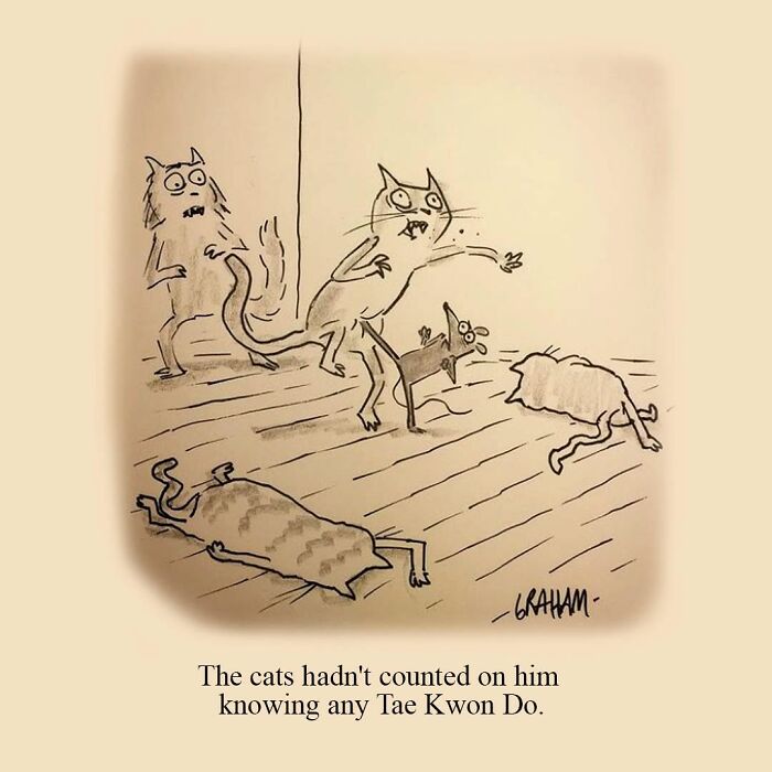 Delightfully Weird Cat Comics By This Artist That Perfectly Capture Why Felines Rule The Internet (43 Pics)