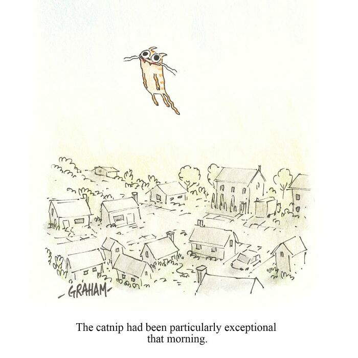 Delightfully Weird Cat Comics By This Artist That Perfectly Capture Why Felines Rule The Internet (43 Pics)