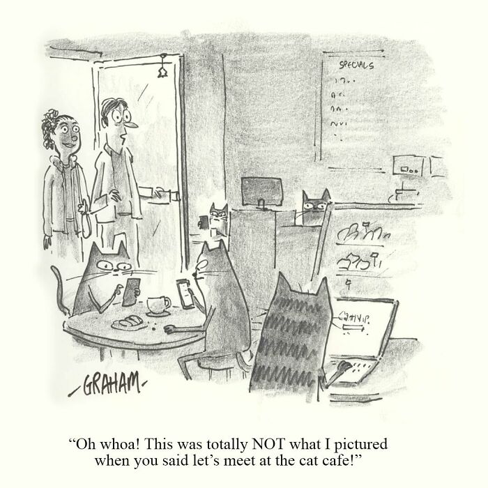 Delightfully Weird Cat Comics By This Artist That Perfectly Capture Why Felines Rule The Internet (43 Pics)