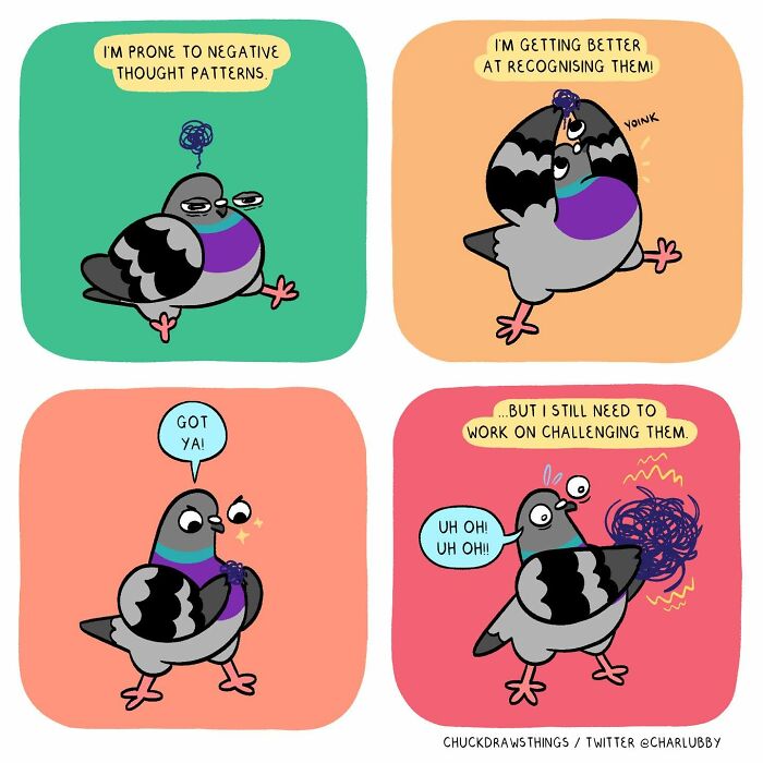 50 New Comics About A Pigeon Going Through Life And Mental Health Struggles By Chuck Mullin 50 New Comics About A Pigeon Going Through Life And Mental Health Struggles By Chuck Mullin