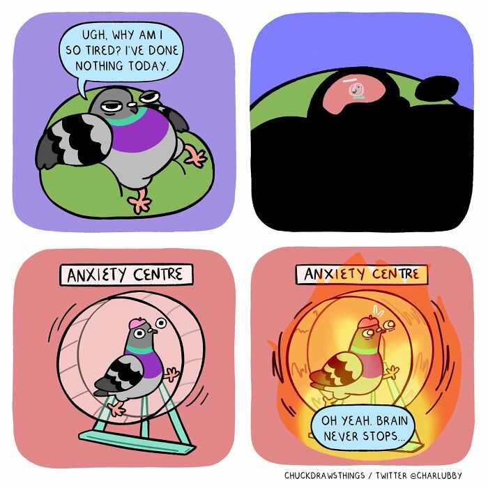 50 New Comics About A Pigeon Going Through Life And Mental Health Struggles By Chuck Mullin 50 New Comics About A Pigeon Going Through Life And Mental Health Struggles By Chuck Mullin