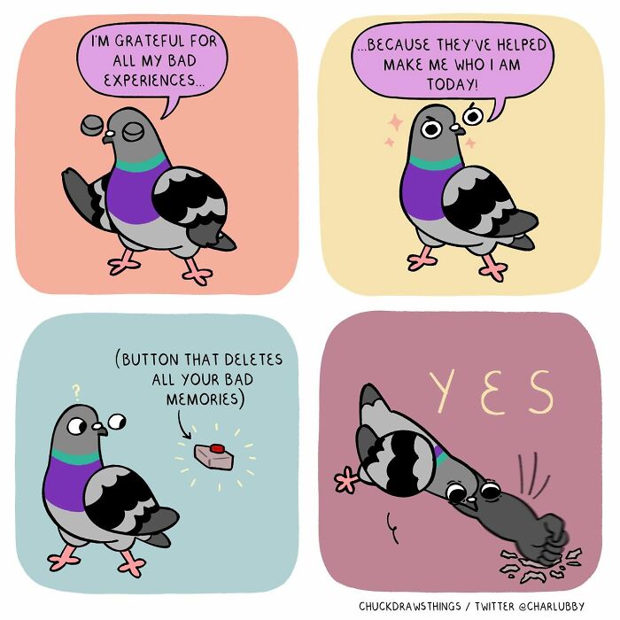 50 New Comics About A Pigeon Going Through Life And Mental Health Struggles By Chuck Mullin 50 New Comics About A Pigeon Going Through Life And Mental Health Struggles By Chuck Mullin