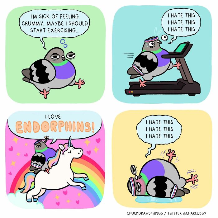 50 New Comics About A Pigeon Going Through Life And Mental Health Struggles By Chuck Mullin 50 New Comics About A Pigeon Going Through Life And Mental Health Struggles By Chuck Mullin