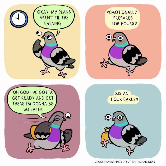 50 New Comics About A Pigeon Going Through Life And Mental Health Struggles By Chuck Mullin 50 New Comics About A Pigeon Going Through Life And Mental Health Struggles By Chuck Mullin
