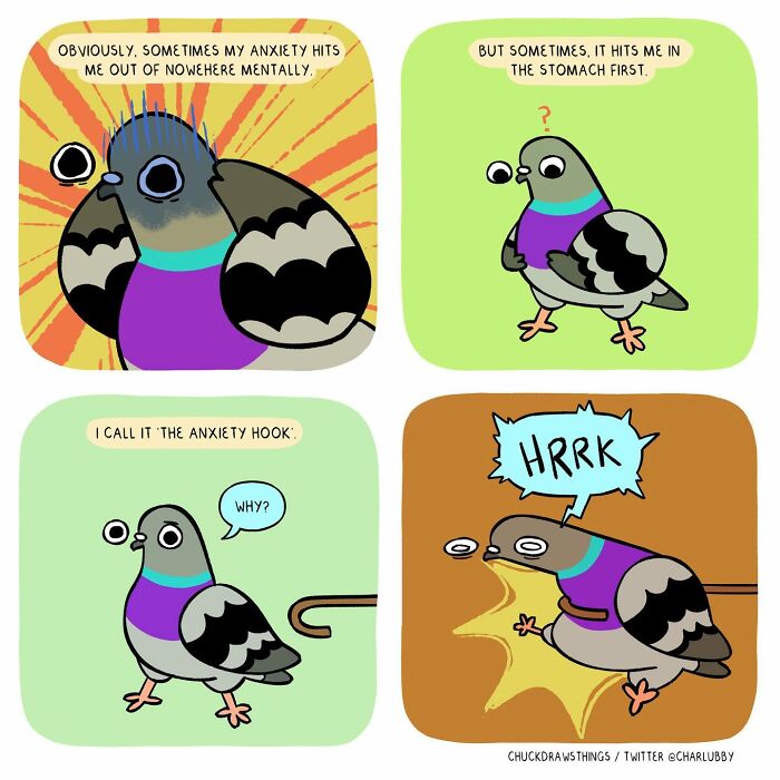 50 New Comics About A Pigeon Going Through Life And Mental Health Struggles By Chuck Mullin 50 New Comics About A Pigeon Going Through Life And Mental Health Struggles By Chuck Mullin