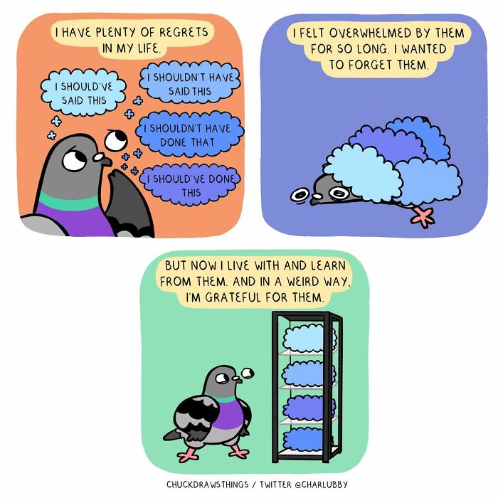 50 New Comics About A Pigeon Going Through Life And Mental Health Struggles By Chuck Mullin 50 New Comics About A Pigeon Going Through Life And Mental Health Struggles By Chuck Mullin
