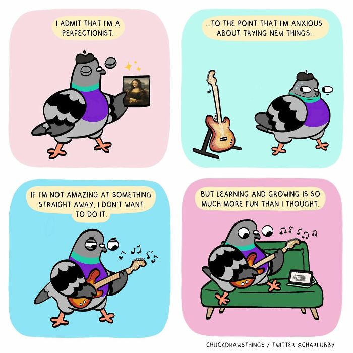 50 New Comics About A Pigeon Going Through Life And Mental Health Struggles By Chuck Mullin 50 New Comics About A Pigeon Going Through Life And Mental Health Struggles By Chuck Mullin