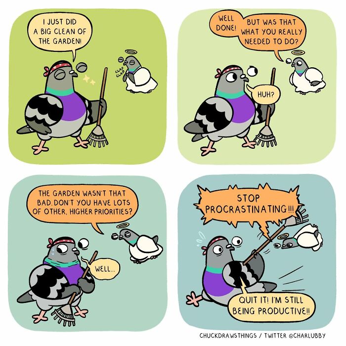 50 New Comics About A Pigeon Going Through Life And Mental Health Struggles By Chuck Mullin 50 New Comics About A Pigeon Going Through Life And Mental Health Struggles By Chuck Mullin