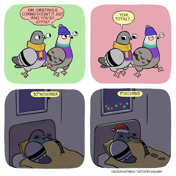 50 New Comics About A Pigeon Going Through Life And Mental Health Struggles By Chuck Mullin 50 New Comics About A Pigeon Going Through Life And Mental Health Struggles By Chuck Mullin